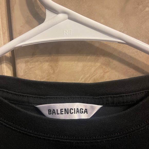 Balenciaga Long Sleeve Shirt Black - Picture 3 of 7